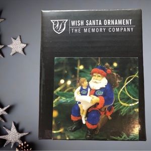 NWT The Memory Company UF Gators Santa Christmas Tree Ornament